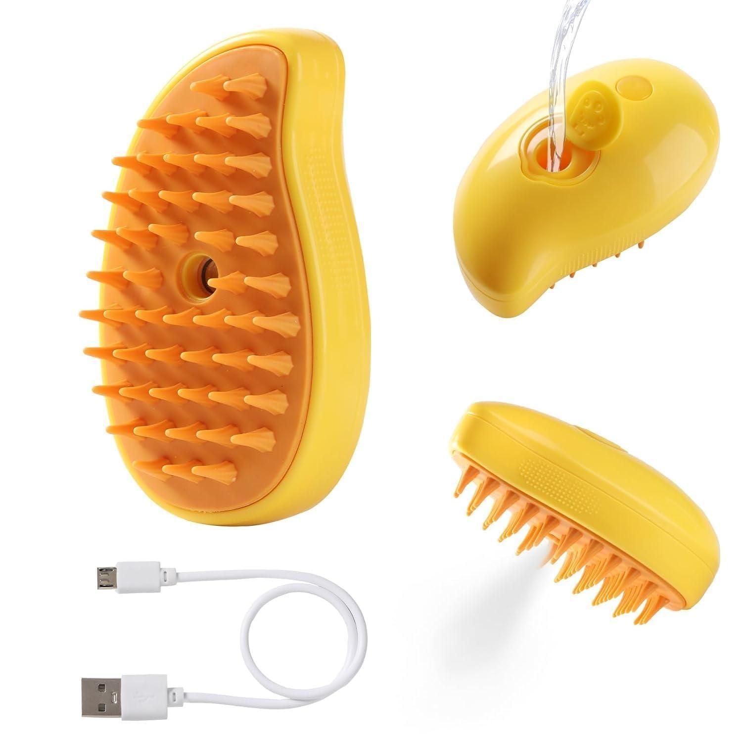 Steaming Pet Hairbrush - Your Pawfect World