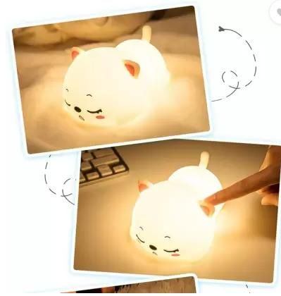 Silicon Snoring Cat Night Light Night Lamp - Your Pawfect World